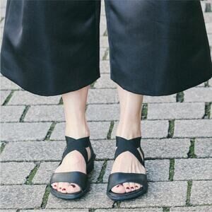Arche Satia Nior Nubuck Comfy Sandals slight heel adjustable strap woman’s 41